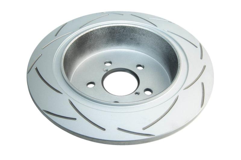 DBA Street Slotted Rotors - DBA Subaru Forester SJ 13 Rear T2 Slotted Street Series Rotor