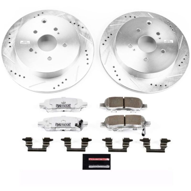 PSB Z26 Street Warrior Kit - Power Stop 09-13 Suzuki Grand Vitara Rear Z26 Street Warrior Brake Kit