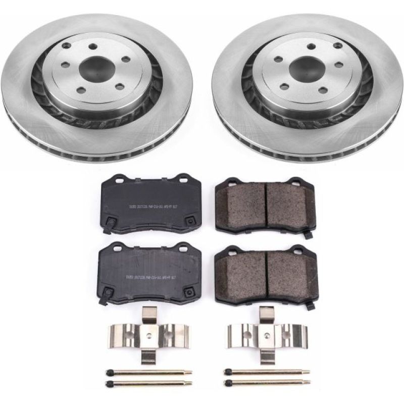 PSB Autospecialty Kit - Power Stop 15-17 Chevrolet SS Rear Autospecialty Brake Kit