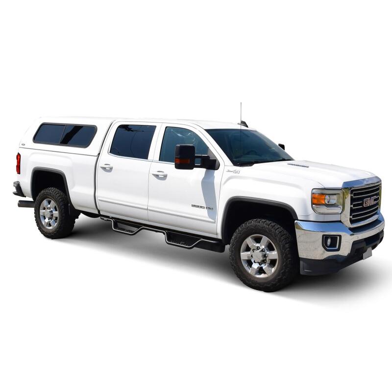 WES Nerf Bars - Outlaw - Westin 04-13 Chevrolet Silverado Outlaw Drop Nerf Step Bar - Textured Black