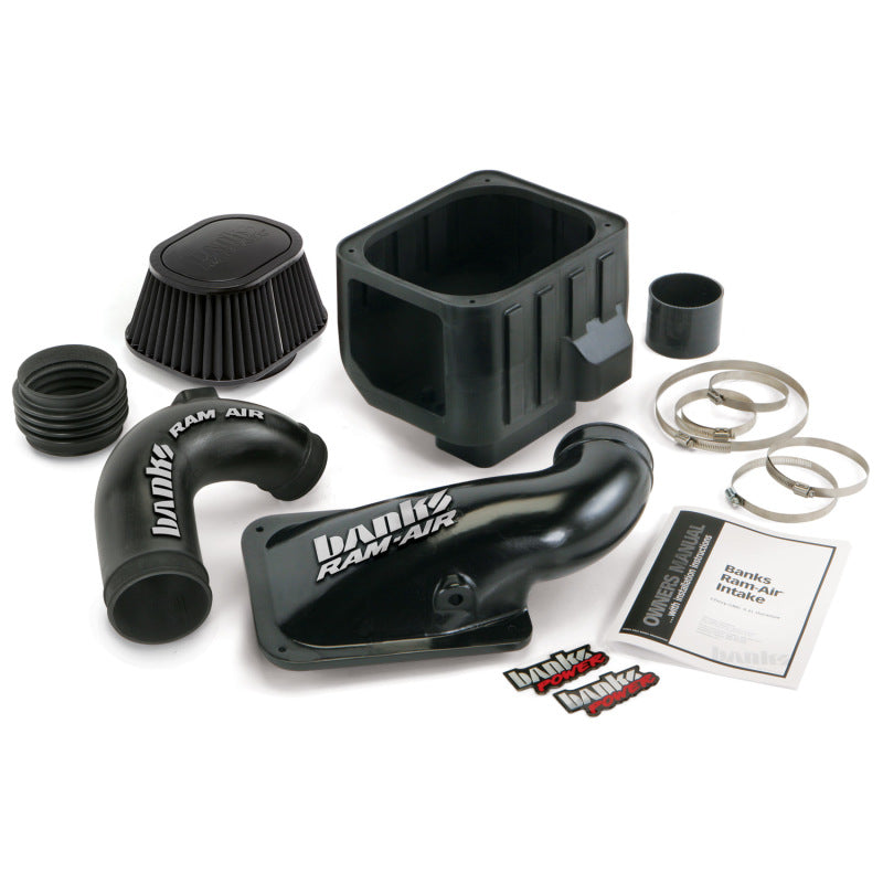 GBE Ram-Air Intake Systems - Banks Power 04-05 Chevy 6.6L LLY Ram-Air Intake System - Dry Filter
