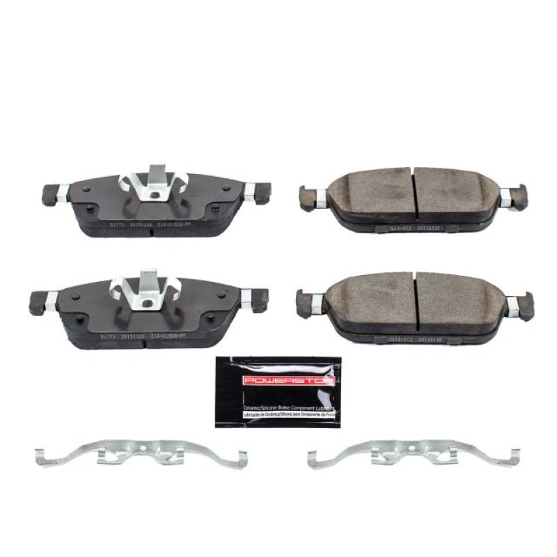 PSB Z23 Evolution Brake Pads - Power Stop 15-18 Ford Focus Front Z23 Evolution Sport Brake Pads w/Hardware