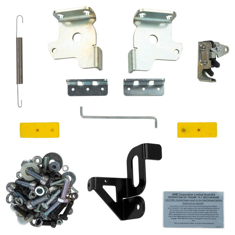 ARB Front Bar Options - ARB Sahara Tube F Series 08On
