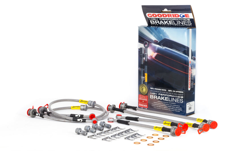 GR G-Stop Brake Line Kits - Goodridge 11-15 Nissan Juke (FWD) SS Brake Lines Kit
