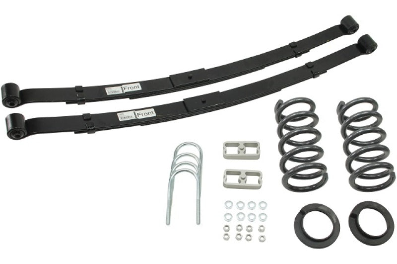 BT Lowering Kit - Belltech 95-97 Chevrolet Blazer/Jimmy 6 cyl. 2in. or 3in. F/4in. R drop W/O Shocks Lowering Kits
