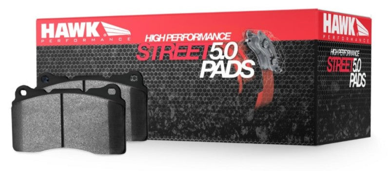 HAWK HPS 5.0 Brake Pad Sets - Hawk 11-12 Dodge Durango / 11-12 Jeep Grand Cherokee HPS 5.0 Front Street Brake Pads