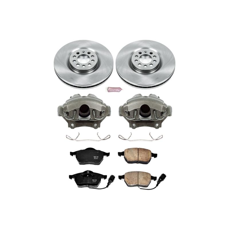 PSB Autospecialty Kit w/Cals - Power Stop 99-06 Audi TT Front Autospecialty Brake Kit w/Calipers