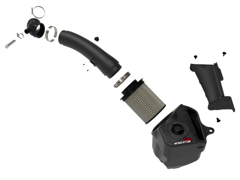 AFE Momentum HD Cold Air Intakes - aFe 20-21 Jeep Wrangler (JL) V6-3.0L (td) Momentum HD Cold Air Intake System w/ Pro GUARD 7 Media
