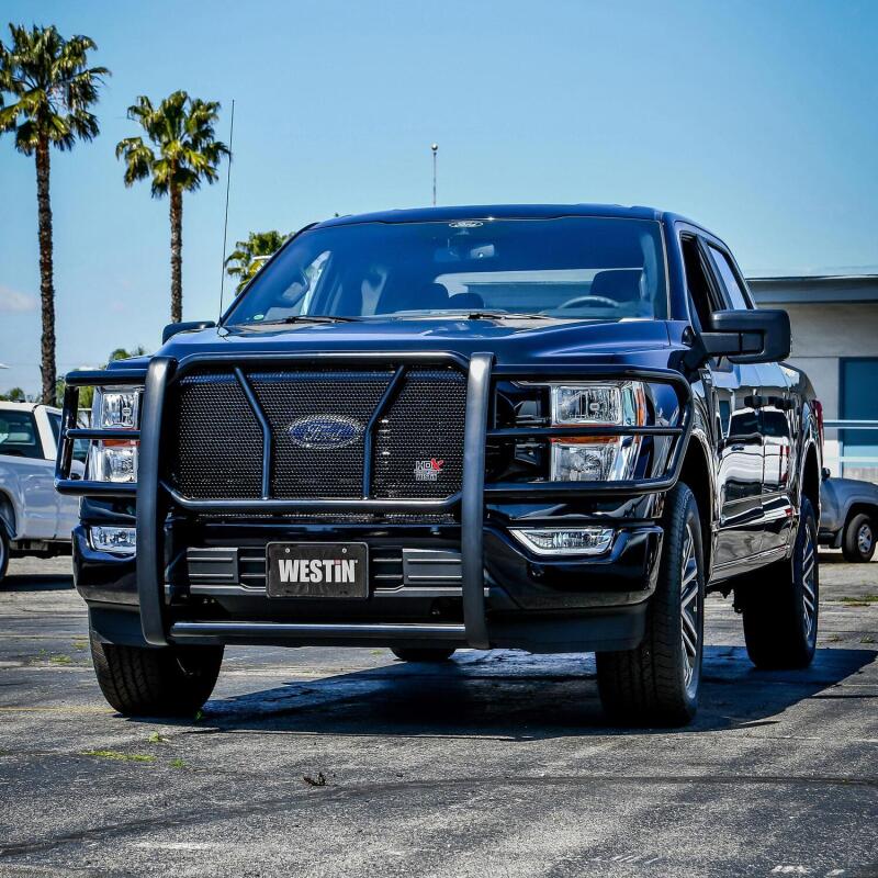 WES HDX Grille Guards - Westin 2021 Ford F150 HDX Grille Guard - Black