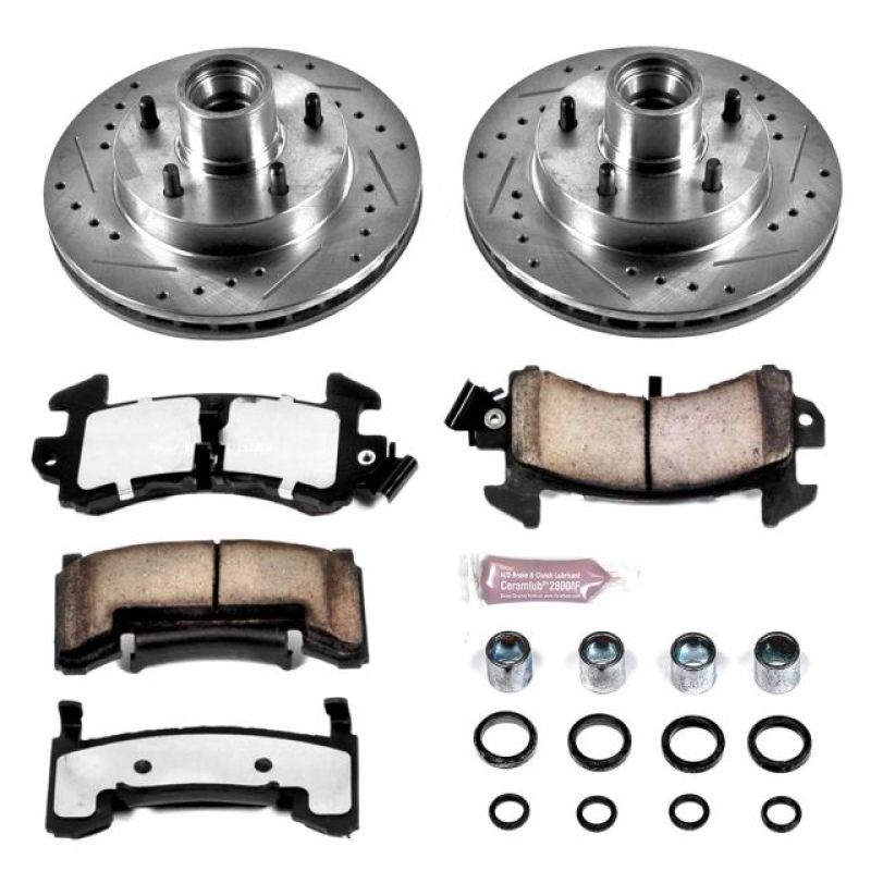 PSB Z36 Truck & Tow Kit - Power Stop 79-81 Buick Century Front Z36 Truck & Tow Brake Kit
