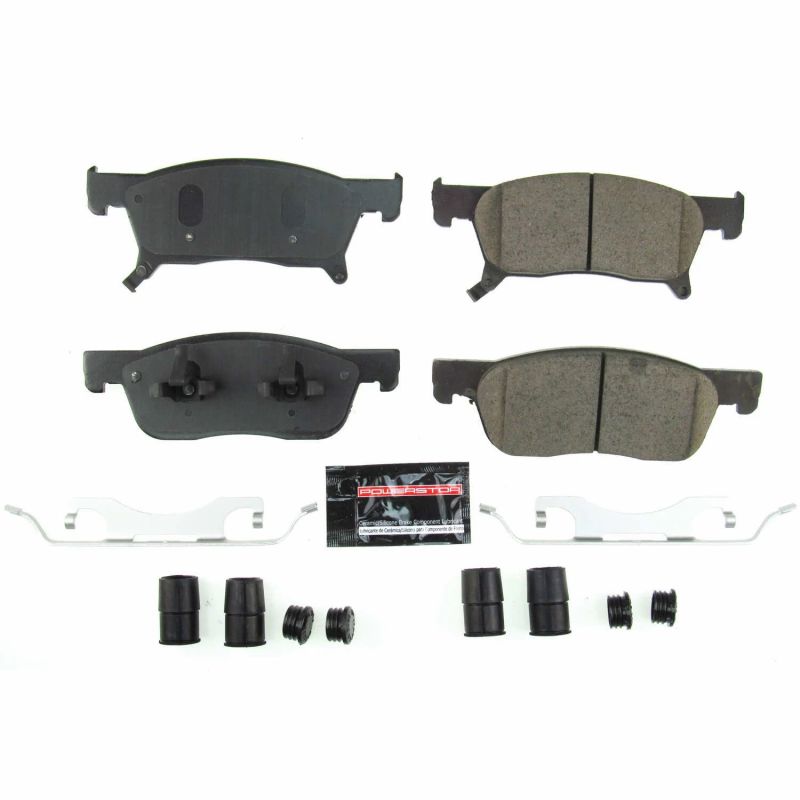 PSB Z23 Evolution Brake Pads - Power Stop 2019 Subaru Ascent Front Z23 Evolution Sport Brake Pads w/Hardware