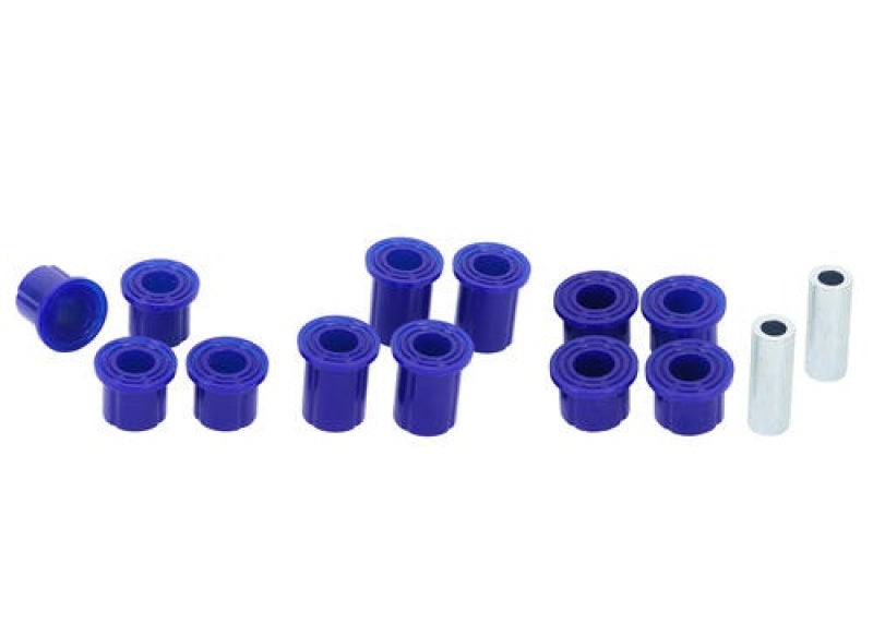 SPR Bushings - Leaf Spring - SuperPro 2005 Nissan Frontier LE Rear Leaf Spring and Shackle Bushing Kit