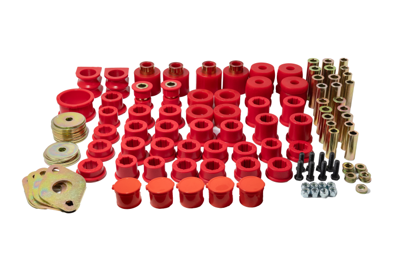 ES Hyper-Flex Sets - Red - Energy Suspension 04-15 Nissan Titan Master Set - Red