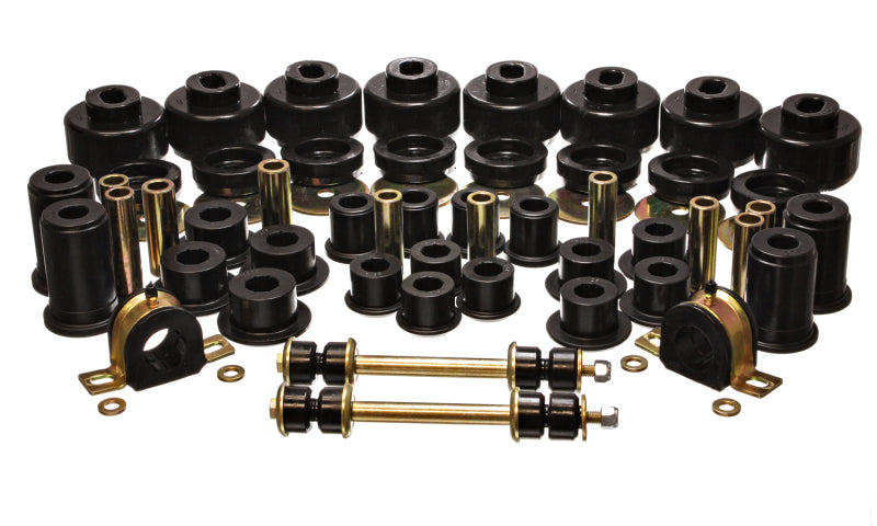 ES Hyper-Flex Sets - Black - Energy Suspension 99-06 Chevy C1500 New Body Style Silverado 2WD Black Hyper-flex Master Bushing Set