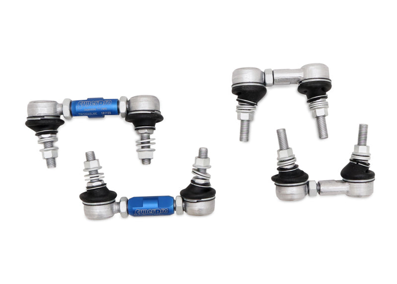 SPR Sway Bar Links - SuperPro 1993 Toyota Supra SuperPro HD Adjustable End Link Set (TRC1035 + TRC1045)
