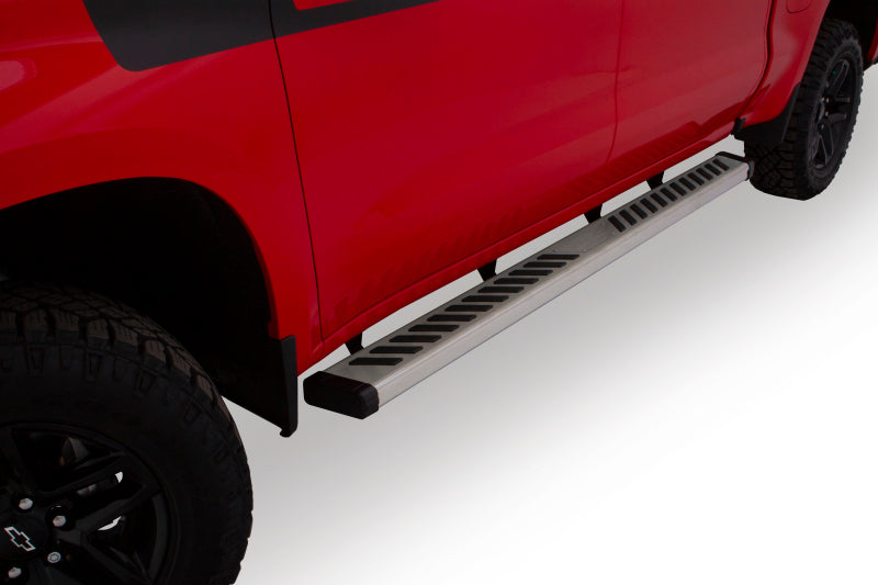 LND Summit Rdg 2.0 Run Boards - Lund 2019 Chevy Silverado 1500 Crew Cab Summit Ridge 2.0 Running Boards - Stainless