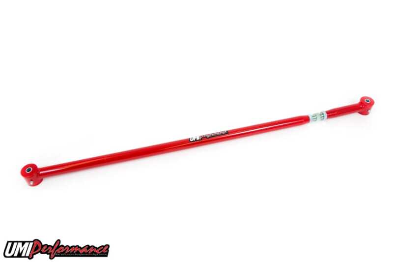 UMI Panhard Rods - UMI Performance 05-14 Ford Mustang On-Car Adjustable Panhard Bar with Poly Bushings