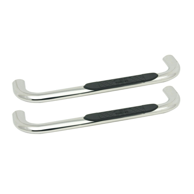 WES Nerf Bars - Platinum 4 - Westin 1999-2013 Chevy Silverado 1500 Reg Cab Platinum 4 Oval Nerf Step Bars - SS