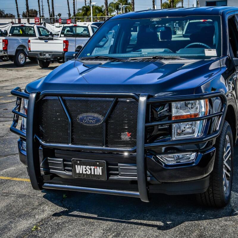 WES HDX Grille Guards - Westin 2021 Ford F150 HDX Grille Guard - Black