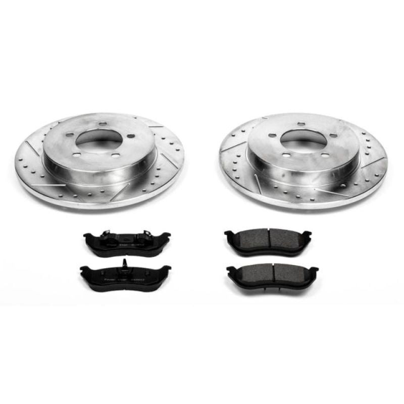 PSB Z23 Evolution Kit - Power Stop 02-05 Ford Explorer Rear Z23 Evolution Sport Brake Kit