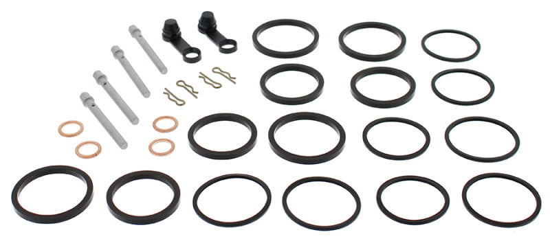 ABR Caliper Rebuild Kits - All Balls Racing 90-99 Yamaha FZR600 Caliper Rebuild Kit Front