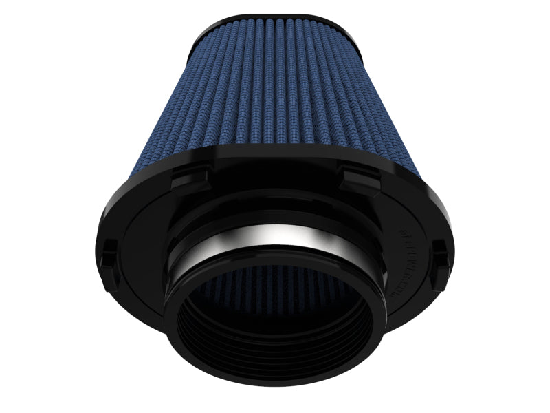 AFE Universal Pro-5 R Filter - aFe MagnumFORCE Intake Replace Air Filter w/Pro5R Med 4in F x 7.75x6.5in B x 4.75x3.5in T x 7in H