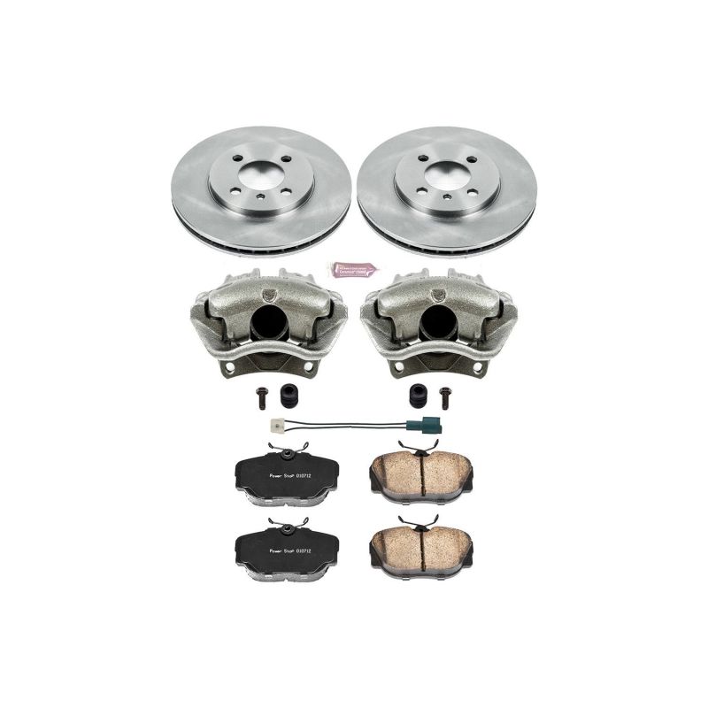 PSB Autospecialty Kit w/Cals - Power Stop 91-92 BMW 318i Front Autospecialty Brake Kit w/Calipers