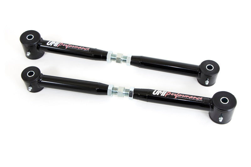 UMI Lower Control Arms - UMI Performance 05-14 Ford Mustang Adjustable Lower Control Arms w/ Polyurethane Bushings