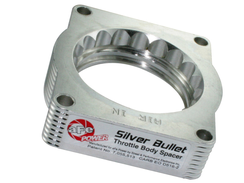 AFE Silver Bullet TBS CARB Approved - aFe Silver Bullet Throttle Body Spacers TBS Ford F-150 04-10 V8-5.4L