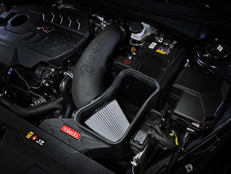 AFE Takeda Stage-2 Cold Air Intakes - aFe Takeda Stage-2 Pro DRY S Cold Air Intake System 2022 Hyundai Elantra N