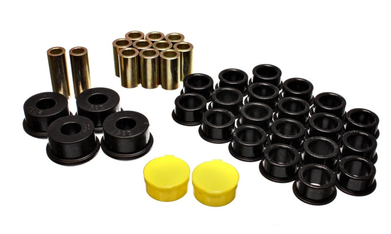 ES Cntrl Arm Bushings - Black - Energy Suspension 91-94 Nissan Sentra/NX1600/2000 Black Rear Control Arm Bushing Set