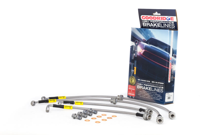 GR G-Stop Brake Line Kits - Goodridge 02 Nissan Altima 3.5L V6 Brake Lines