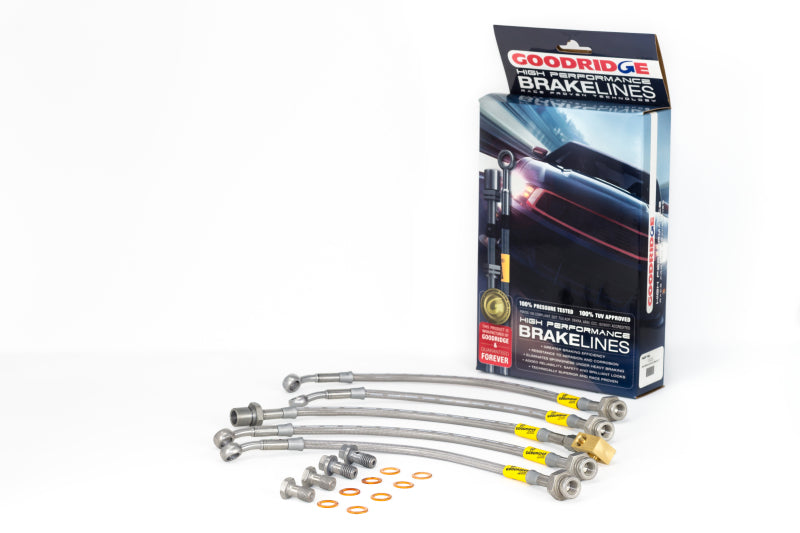 GR G-Stop Brake Line Kits - Goodridge 93-96 Chevrolet Impala SS Brake Lines