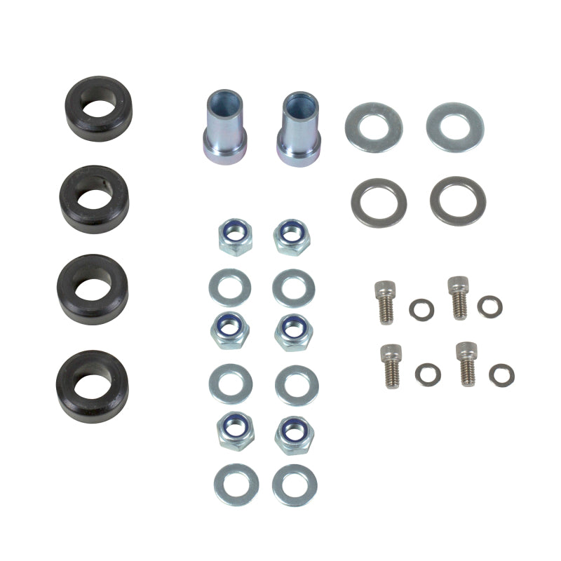 BBK Caster Camber Plate Kit - BBK 94-04 Mustang Caster Camber Plate Kit - Silver Anodized Finish