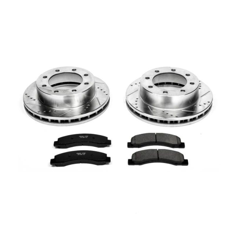 PSB Z23 Evolution Kit - Power Stop 1999 Ford F-250 Super Duty Front Z23 Evolution Sport Brake Kit