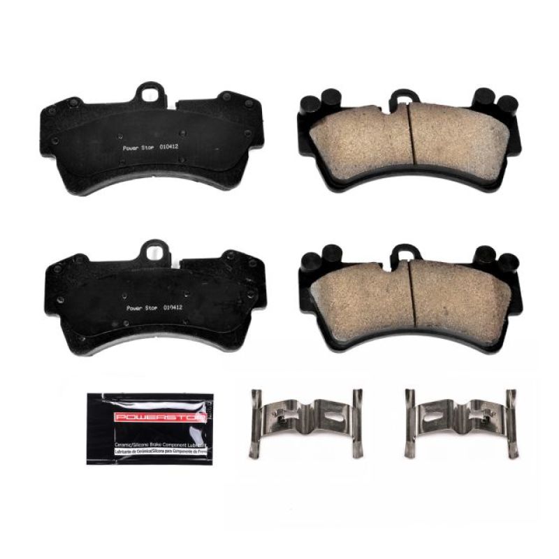 PSB Z23 Evolution Brake Pads - Power Stop 07-15 Audi Q7 Front Z23 Evolution Sport Brake Pads w/Hardware