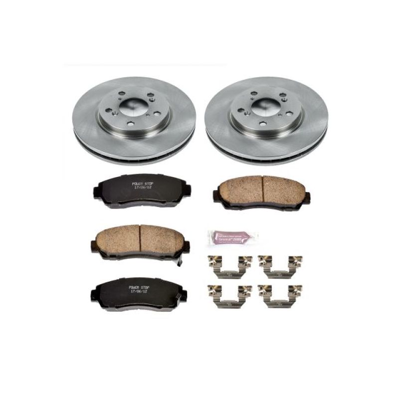 PSB Autospecialty Kit - Power Stop 05-10 Honda Odyssey Front Autospecialty Brake Kit