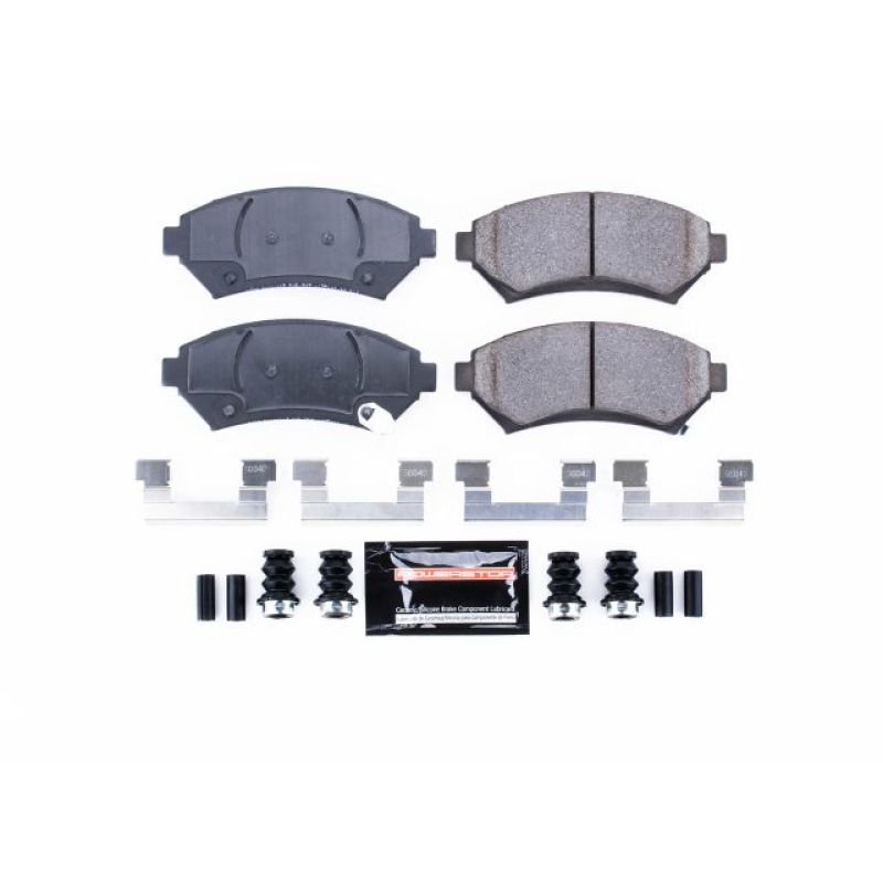 PSB Z23 Evolution Brake Pads - Power Stop 97-05 Buick Century Front Z23 Evolution Sport Brake Pads w/Hardware
