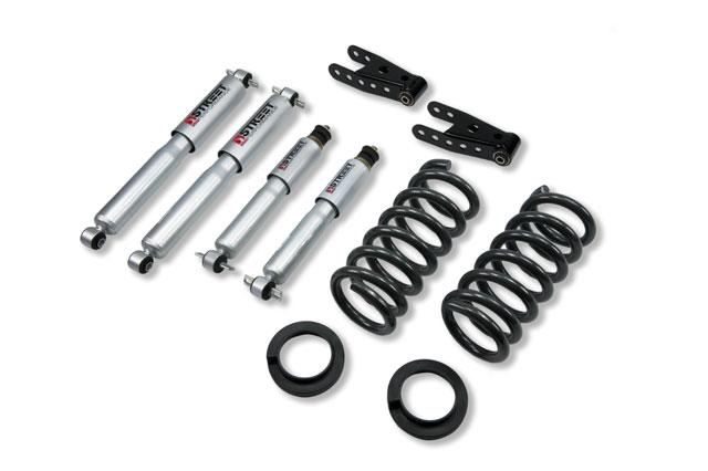 BT Lower Kit w SP Shocks - Belltech LOWERING KIT WITH SP SHOCKS