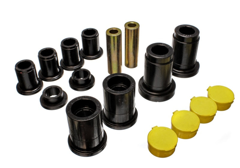ES Cntrl Arm Bushings - Black - Energy Suspension Front Control Arm Bushing Shet - Black