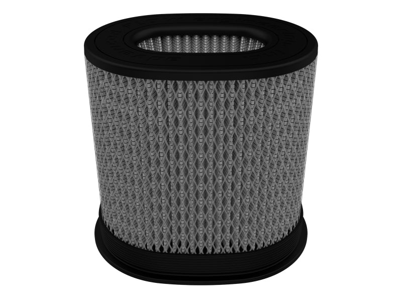 AFE Universal Pro Dry S Filter - aFe MagnumFLOW HD Air Filters Pro Dry S Oval 7in X 4.75in F 9in X 7in T X 9H