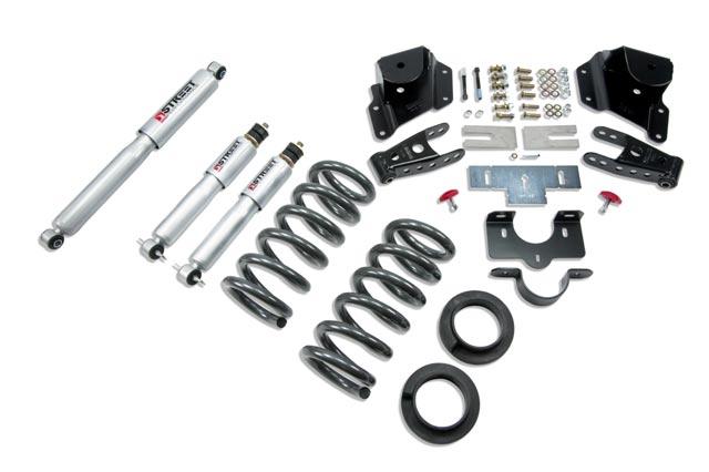 BT Lower Kit w SP Shocks - Belltech LOWERING KIT WITH SP SHOCKS
