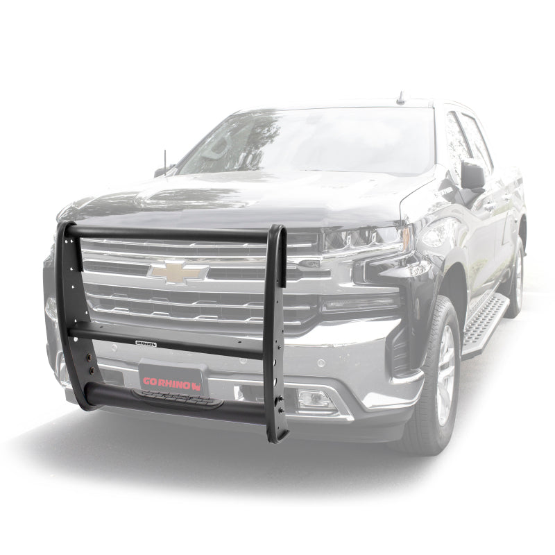 GOR Step Guard - 3000 -Tex Blk - Go Rhino 19-20 Chevrolet Silverado 1500 3000 Extreme Series StepGuard - Textured Black