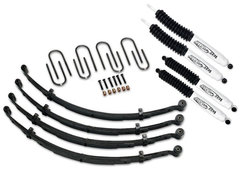 TUF Lift Kits - Tuff Country 87-96 Jeep Wrangler YJ 2in Lift Kit EZ-Ride (SX8000 Shocks)