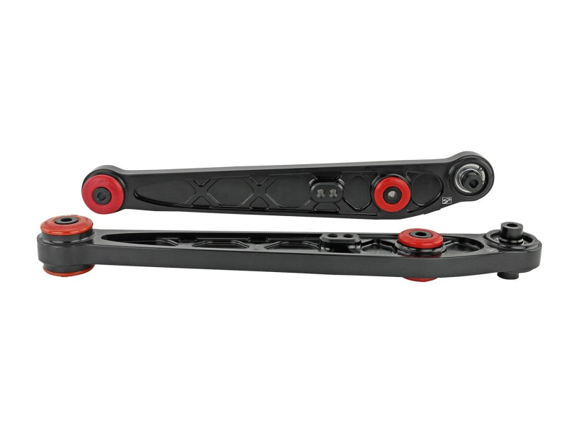 SK Alpha Control Arms - Skunk2 Honda/Acura EK Alpha Series Rear Lower Control Arm Set - Black