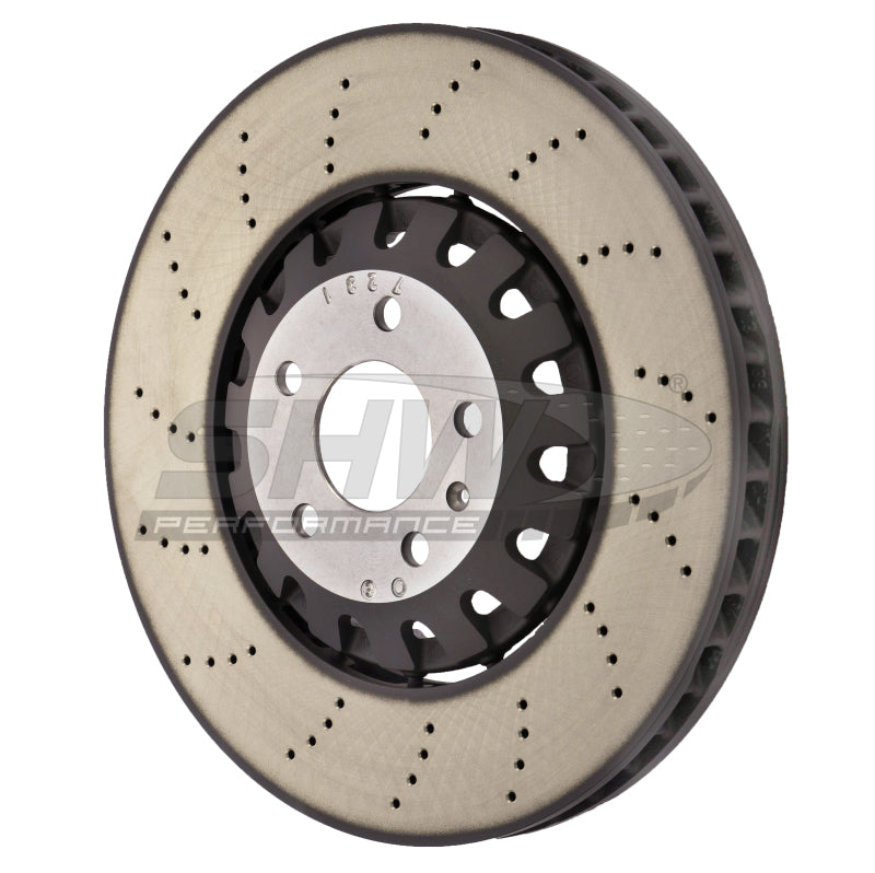 SHW Smooth Lightweight Rotors - SHW 18-22 Audi RS5 2.9L Front Smooth Lightweight Brake Rotor (4M0615301AM)