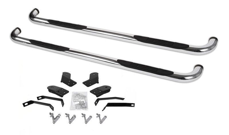 GOR Steps - 4000 - SS - Go Rhino 10-20 Ram Ram 2500HD/3500HD 4000 Series SideSteps - Cab Length - SS