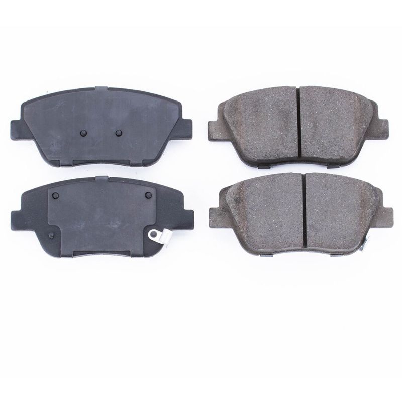 PSB Z16 Evolution Brake Pads - Power Stop 11-15 Hyundai Sonata Front Z16 Evolution Ceramic Brake Pads