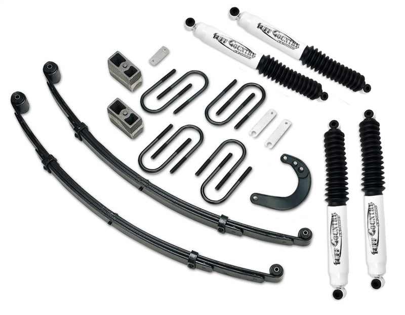 TUF Lift Kits - Tuff Country 88-91 Chevy Suburban 3/4 Ton 4wd 4in Lift Kit Heavy Duty (SX8000 Shocks)