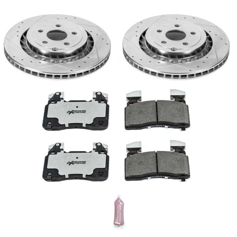 PSB Z26 Street Warrior Kit - Power Stop 14-17 Chevrolet SS Front Z26 Street Warrior Brake Kit